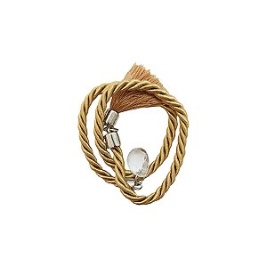 Cordão Decorativo - Dourado Pingente - 32cm - 1 unidade - Rizzo