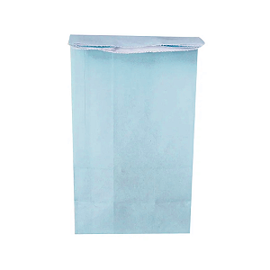 Saquinho de Papel Kraft Azul Claro - 9x18x6cm - 24 Unidades - ArtLille - Rizzo