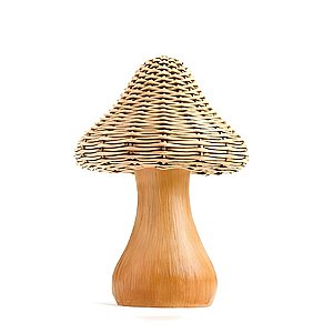 Enfeite Em Resina - Cogumelo Bege - 20cm - 1 unidade - Cromus - Rizzo