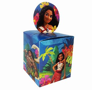 Caixa Pop Up - Moana 2 - 9x9x11cm - 10 unidades - Cromus - Rizzo