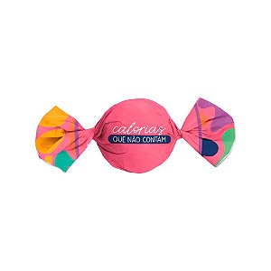 Papel Trufa 14,5x15,5cm - Calorias Rosa  - 100 unidades - Cromus