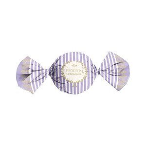 Papel Trufa 14,5x15,5cm - Candy Lilás - 100 unidades - Cromus