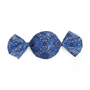 Papel Trufa 14,5x15,5cm - Bandana Azul - 100 unidades - Cromus