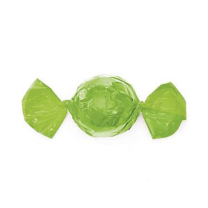 Papel Mini Trufa - 12x12,5cm - Verde Maça - 100 unidades - Cromus - 023408 Rizzo Embalagens