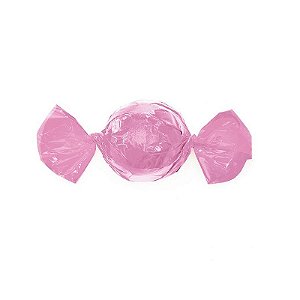 Papel Mini Trufa - 12x12,5cm - Rosa - 100 unidades - Cromus - Rizzo Embalagens