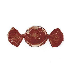 Papel Mini Trufa - 12x12,5cm - Castanho - 100 unidades - Cromus - Rizzo Embalagens