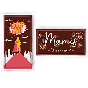 Blister Decorado com Transfer para Chocolate - Tablete - Mães - BL016401 - 1 unidade - Stalden - Rizzo