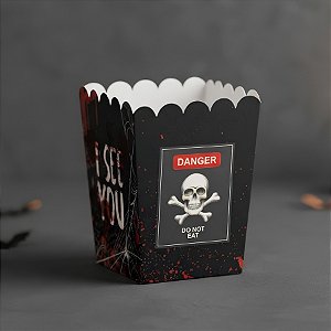 Caixa para Pipoca - Help Halloween - 10 unidades - Cromus - Rizzo