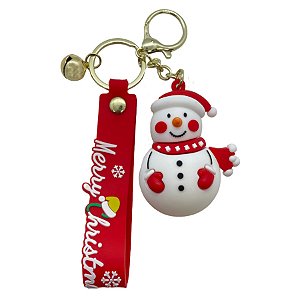 Chaveiro Boneco de Neve - 6cm - 1 unidade - Rizzo