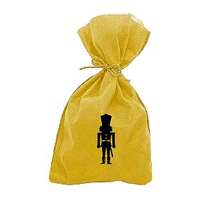 Saco para Surpresas de Natal - Quebra Nozes - 13x25cm - 10 unidades - Rizzo