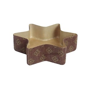 Forma Italiana Estrelinha - 13,5cm - 5 unidades - Marcpan - Rizzo