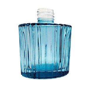 Frasco para Perfumaria de Vidro - Azul - 200ml - 1 unidade - Rizzo