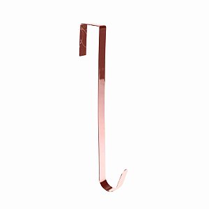Gancho Suporte para Guirlanda - Liso Rose Gold - 38cm - 1 unidade - Rizzo