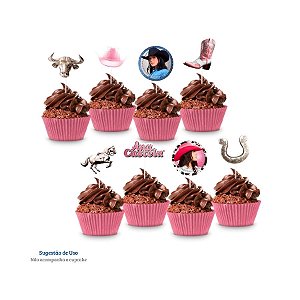 Pick Decorativo - Ana Castela - 8 unidades - Regina - Rizzo