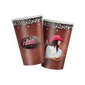 Copo Papel 180ml - Ana Castela - 8 unidades - Regina - Rizzo