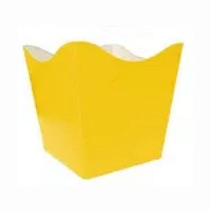 Cachepot de Papel - Amarelo - 9x9 - 10 unidades - NC TOYS - Rizzo