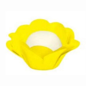 Forminha para Doces Finos - Smile - Seda Amarelo - 40 unidades - Maxiformas - Rizzo