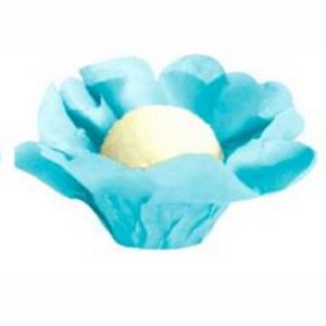 Forminha para Doces Finos - Happy - Azul Claro - 50 unidades - Maxiformas - Rizzo