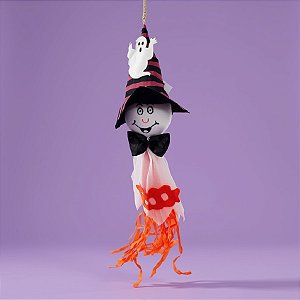 Enfeite de Halloween para Pendurar - Fantasma - 40x9cm - 1 unidade - Rizzo