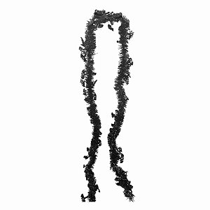Festão decorativo Morcego - Preto - 2m - 1 unidade - Rizzo