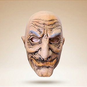 Máscara de Halloween - Homem Velho - 26cm - 1 unidade - Rizzo
