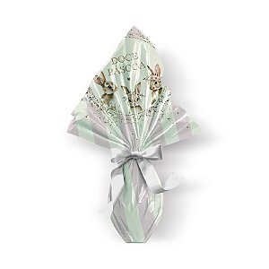 Saco Express 32x32cm para Ovos de 150g a 250g - Doce Páscoa Rosa - 5 unidades - Cromus - Rizzo