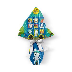 Saco Express 35x35cm para Ovos de 250g a 350g - City Tour Azul - 25 unidades - Cromus - Rizzo