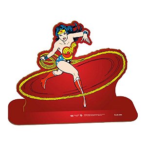 Personagem MDF - Mulher Maravilha - 1 unidade - FestColor - Rizzo