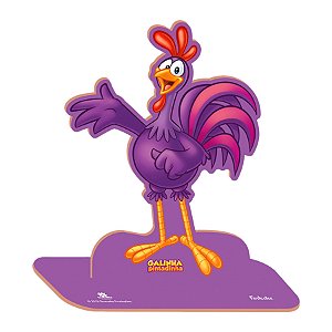 Personagem MDF - Galo Carijo - 1 unidade - FestColor - Rizzo