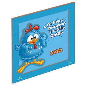 Quadro Decorativo MDF - Galinha Pintadinha - 1 unidade - FestColor - Rizzo