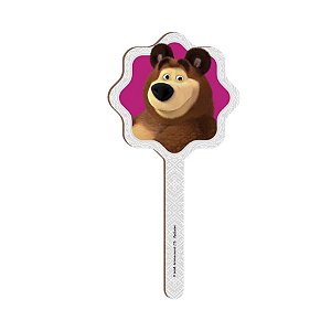 Pick MDF Decorativo Urso  - 1 unidade - Festcolor - Rizzo