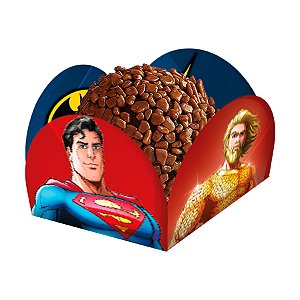 Porta Forminha - Liga da Justiça - 40 unidades - Festcolor - Rizzo