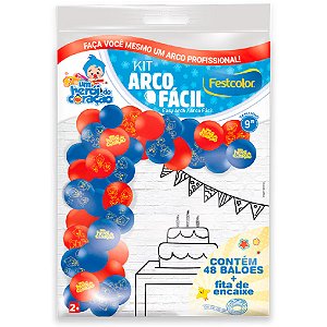 Kit Arco Fácil - Um Herói do Coração - 1 unidade - Festcolor - Rizzo