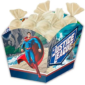 Cachepot Médio - Liga da Justiça - 8 unidades - Festcolor - Rizzo