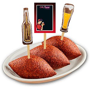 Bandeirinhas Especiais para Doces - Boteco Delas - 8 unidades - Festcolor - Rizzo
