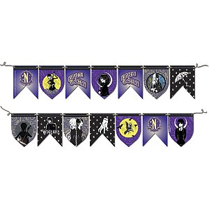 Faixa Decorativa Festa - Wandinha - 1 unidade - FestColor - Rizzo