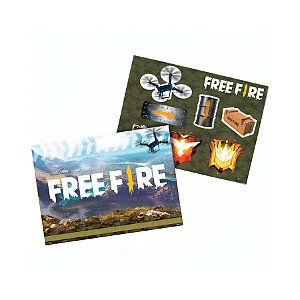 Kit Decorativo - Free Fire - 1 unidade - Festcolor - Rizzo