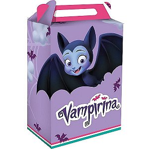 Caixa Surpresa Festa Vampirina - 8 unidades - Festcolor - Rizzo FestasR5 M10 A1 P11