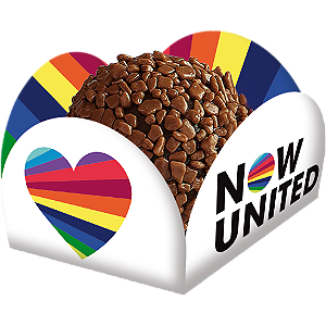 Porta Forminha Festa Now United - 40 Unidades - Festcolor - Rizzo Festas