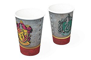 Copo de Papel 200ml Festa Harry Potter  - 8 unidades - Festcolor -  Festas