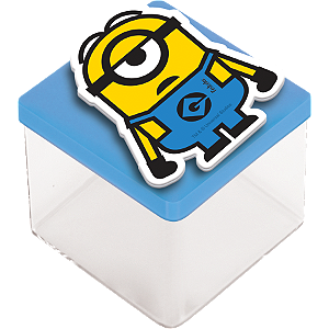 Aplique 3D Festa Minions - 12 unidades - Festcolor - Rizzo Embalagens e Festas