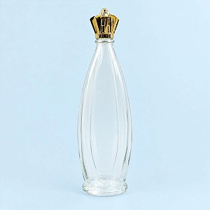 Frasco para Perfumaria de Vidro com Tampa - Santa - 125ml  - 1 unidade - Rizzo