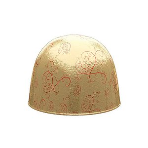Papel Chumbo 12x11,8cm - Arabesco Dourado - 300 unidades - Regina - Rizzo