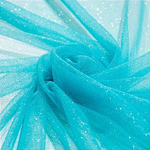 Tule Metalico - Azul Royal - 48cm x 10m - 1 unidade - Regina - Rizzo