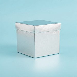 Cubo Pequeno de Prata 6cm - 10 unidades - ASSK - Rizzo