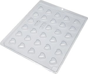 Forma de Acetato Coração Mini Cód. 242 BWB