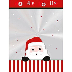 Saco Transparente Decorado - 13,5x22,5cm - Noelito - 50 unidades - Cromus - Rizzo