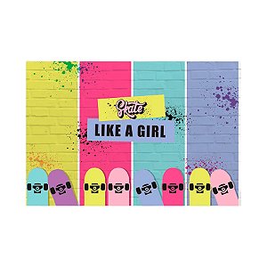 Painel 4 Laminas - Skate - 1 unidade - Cromus - Rizzor4 M23 a1 P4