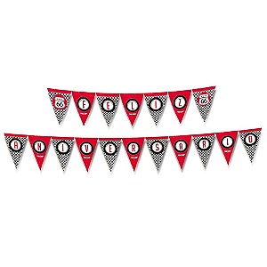 Faixa Feliz Aniversário - Garage - 1 unidade - Cromus - Rizzo