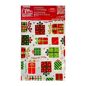 Embalagem para Presente - Natal - 1 unidade - Cromus - Rizzo